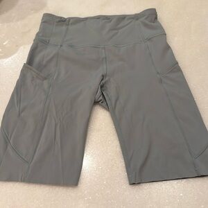 Lululemon long biker shorts